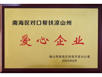 南海區(qū)對(duì)口幫扶涼山州愛心企業(yè)